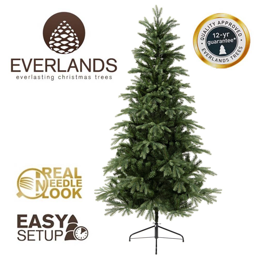 7FT Sunndal Fir Kaemingk Everlands Artificial Christmas Tree | AT07